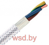 Термостойкий, экранированный кабель PTFE/GLP VS 5G0,75 для экстремальных условий эксплуатации, в тефлоновой изоляции, TKD Kabel Gmbh