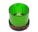 Модуль постоянного света TL-70, зеленый, LED, 24VAC/DC, d=70mm, IP65