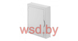 Щит навесной ECO BOX 2x12M, N/PE 3x 6x16+3x10mm2, белая пласт. дверь, белый RAL9003, 434x354x105mm, IP40
