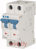 Автоматический выключатель EATON PL7-B20/2, 2P, 20A, B, 10kA, 2M