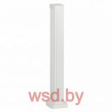 Мини-колонна 0,68m, 1 секция, корпус и крышка из ПВХ, цвет белый