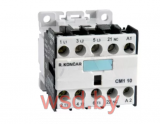 Мини-контактор CM1 01N 220/230V 50Hz, 3P, 12A/(20A по AC-1), 5.5kW(400VAC), 220/230VAC, 1NC