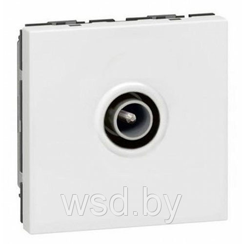 Legrand Mosaic - Розетка 2М TV простая (Звезда) (белый) Legrand Mosaic - Розетка 2М TV простая (Звезда) (белый)