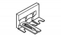 Скользящая перемычка Entrelec PCS3 для клемм M6/8.ST.. на 3 контакта, IP21