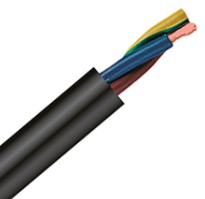 Гармонизированный термостойкий кабель H05SS-F EWKF 3G2,5 для стационарного и гибкого применения, стойкий к надрезам и разрывам, TKD Kabel Gmbh