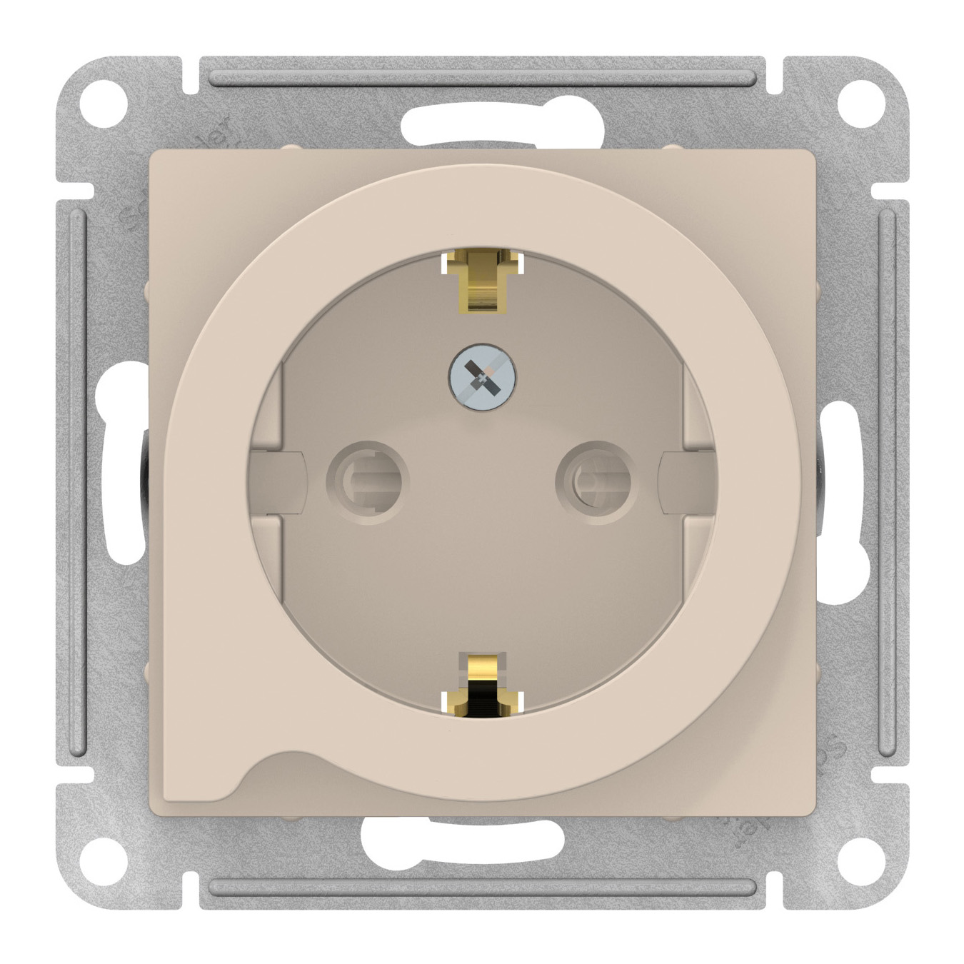 Механизм розетки. Розетка с заземлением Schneider / Шнейдер 16 а. Розетка Schneider Electric ATLASDESIGN. Розетка Schneider Electric ATLASDESIGN atn000143,16а, с заземлением, белый. Schneider Electric ATLASDESIGN С заземлением, 16а, бежевый atn000224.