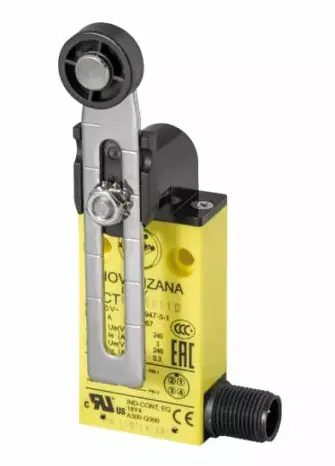 Регулируемый металлический рычаг с роликом ø17.5 из нейлона (Giovenzana) Регулируемый металлический рычаг с роликом ø17.5 из нейлона (Giovenzana)