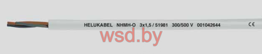 Кабель (N)HMH-O 3x2,5
