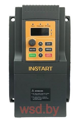 Преобразователь частоты INSTART SDI-G0.75-4B 0,75 кВт 2,3 А 3 ~ 380В ± 15% 50/60Гц. Фото N2