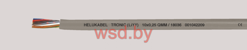 Кабель TRONIC (LiYY)  40x0.25