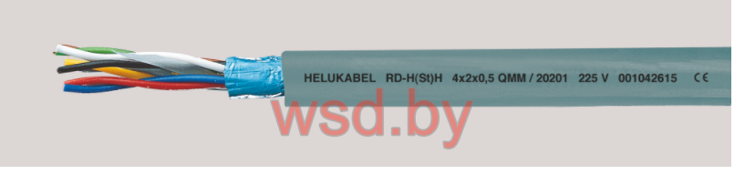 Кабель RD-H(St)H 24x2x0.5