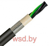Экранированный кабель KAWEFLEX Allround 7410 SK-C-PVC UL/CSA 4G50 для применения в буксируемых кабельных цепях, для повышенных требований, TKD Kabel Gmbh