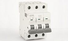 Автоматический выключатель GEYA GYM9-3P-13C, 3P, 13A, хар-ка C, 6kA, 3M