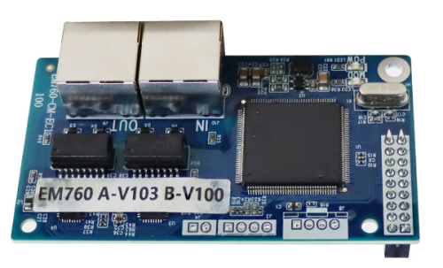 Коммуникационная плата SINEE для EM760, интерфейс EtherCAT Коммуникационная плата SINEE для EM760, интерфейс EtherCAT