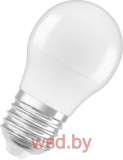 Лампа светодиодная LSCLP60 7W/827 230V FR E27 10X1 RU OSRAM