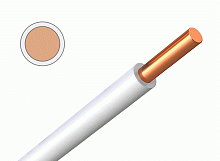Провод ПуВ-1х95 белый