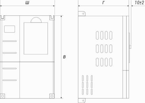 Преобразователь частоты INSTART LCI-G4.0-2B, 4.0кВт, 15А, 1 ~ 198-253В, 50/60Гц±2% фото 7