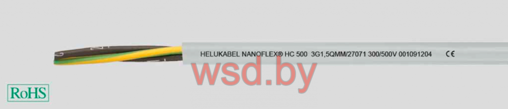 Кабель NANOFLEX® HC*500 5x1.5