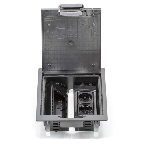 Лючок напольный DKC c изменяемой глубиной, 8 модулей фото 2 Лючок напольный DKC c изменяемой глубиной, 8 модулей фото 2