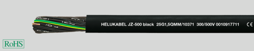 JZ-500 black гибкий, с разметкой метража 25 G 1.5