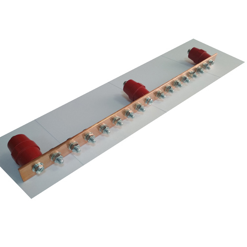 Шина ГЗШ 375х20х5, 12хМ6, медная, с изоляторами Шина ГЗШ 375х20х5, 12хМ6, медная, с изоляторами