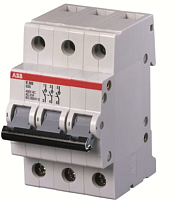 Выключатель нагрузки E203/80r, 3P, 80A, 10kA, 3M ABB
