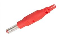 Тестовая вилка Entrelec FC4, диам. 4мм, белый