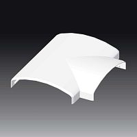 Угол Т-образный белый к кабельному каналу LE 80 KOPOS