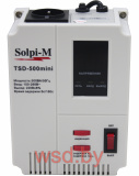 Стабилизатор напряжения однофазный электронно-релейный SOLPI-M TSD-500ВАmini
