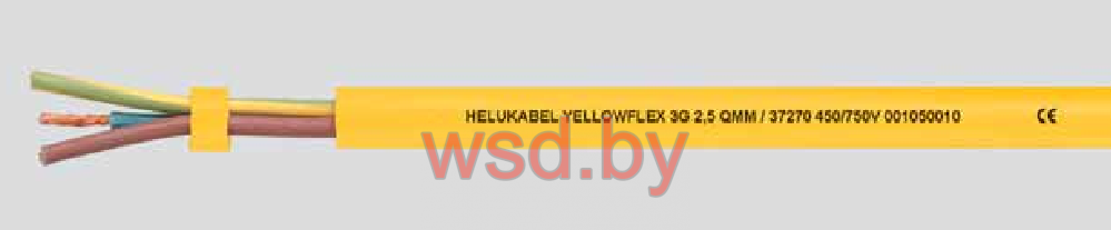 Кабель YELLOWFLEX, 3x2,5