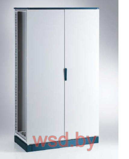 Дверь двойная ENUX 2000x1000мм (ВxШ) с 2 передними стойками, IP55