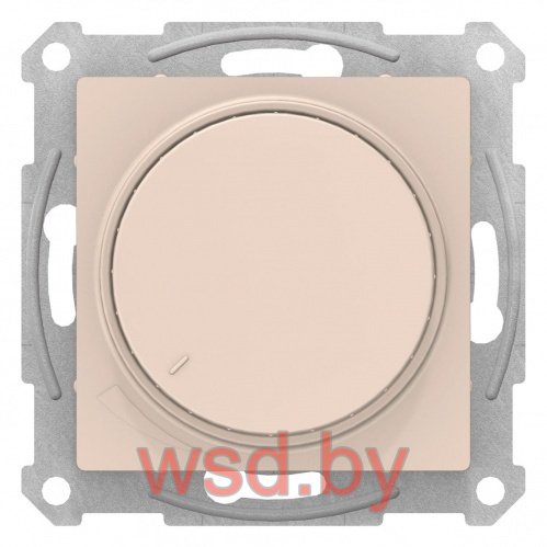 Светорегулятор (диммер) поворотно-нажимной, 315Вт, мех., Бежевый AtlasDesign Schneider Electric