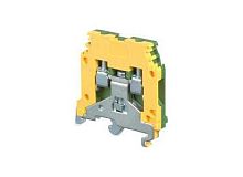 Клемма Entrelec DR 4/6.Р (mini) для заземления, ж./зеленый