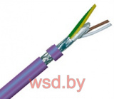 Кабель INTERBUS - DESINA; (INBC) C-PVC - VT 3x2x0,22+3G1 для постоянной прокладки и гибкого применения TKD Kabel Gmbh