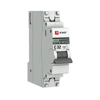 Автоматический выключатель EKF ВА 47-63 1P 32А (C) 6кА (акция)