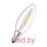 Лампа светодиодная LSCLB75 6W/827 230V FILCL E27 10X1RU OSRAM