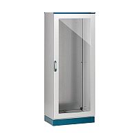 Щит ETA EMOX моноблочный 1600x600x400мм (ВxШxГ) с монтажной панелью, дверь-прозрачное оргстекло, RAL7035, IP66