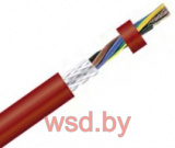 Термостойкий, экранированный кабель SIHF+C  4G1,5 гибкий, с силиконовой изоляцией TKD Kabel Gmbh