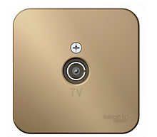 BLANCA Открытой Установки КОННЕКТОР ТВ, 16А, 250В, ТИТАН (Schneider Electric) Systeme Electric