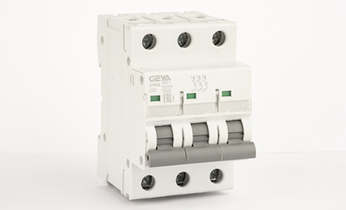 Автоматический выключатель GEYA GYM8-3P-50C, 3P, 50A, хар-ка C, 4,5kA, 3M Автоматический выключатель GEYA GYM8-3P-50C, 3P, 50A, хар-ка C, 4,5kA, 3M