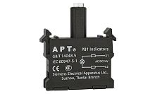 Блок индикатора APT, зеленый, LED, 24VAC/DC, монтаж на адаптер, для PB1 серии