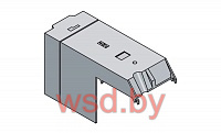 ABB Поворотная защитная крышка CPUF120 для клемм типа D120, IP20, серый. Фото N2