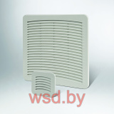 Фильтр-решетка, пылеудерживающая способность 600г/м2, габариты 318x318x34мм, вырез 291x291мм,  IP54, RAL7035