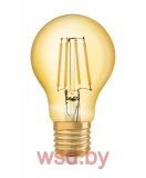 Лампа светодиодная, филаментная 1906LEDCLA35 4W/824230V FILGDE2710X1 OSRAM