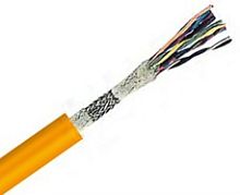 Кабель контрольный и передачи данных, экранированный KAWEFLEX 3340 SK-TP-C-PUR 3x2x0,25 для буксируемых кабельных цепей, для особо тяжелых условий, TKD Kabel Gmbh