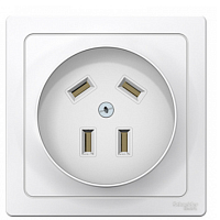 BLANCA Скрытая установка РОЗЕТКА СИЛОВАЯ 3Р+N, 32А, 400В, БЕЛЫЙ SE (Schneider Electric) Systeme Electric