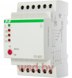 PZ-831 Реле уровня жидкости (без датчиков)трехуровневый, независимый контроль по каждому уровню, 3 модуля, монтаж на DIN-рейке 230В AC 3х8А  3NO IP20