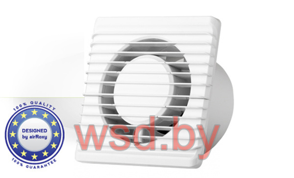 Вентилятор PEN HS, Ø100мм, датчик влажности, 230В, 8Вт, 93м³/ч