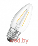 Лампа светодиодная LEDSCLB40D 5W/827 230V FIL E27 10X1 OSRAM
