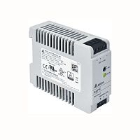 Блок питания импульсный Delta Sync, 25W, 5А, 85_264VAC(120_375VDC) / 5VDC, DIN35, винт.клеммы, пл.корпус, ширина 30мм Delta